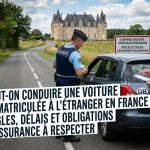 Peut on rouler avec une voiture immatriculée à l'étranger en France ? règles, délais et assurances à respecter
