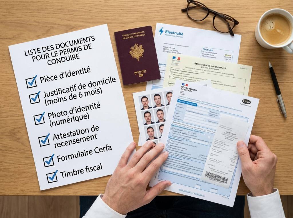 Documents à fournir pour passer le permis de conduire : la liste complète pour réussir vos démarches