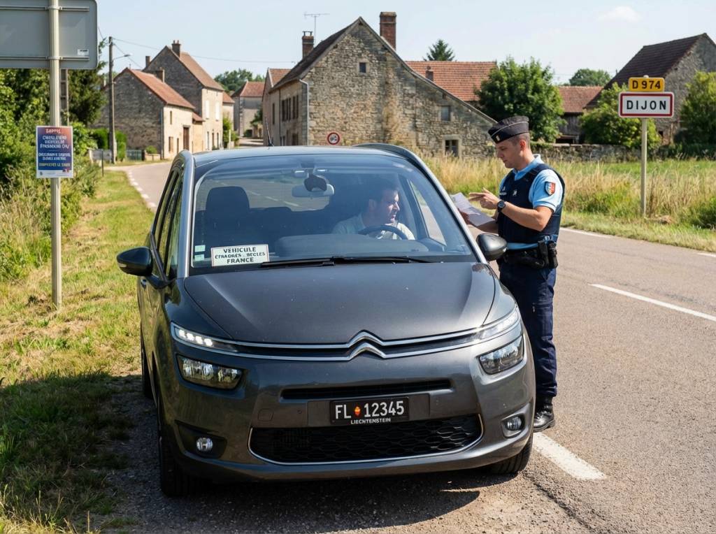 Liechtenstein plaque immatriculation : règles pour circuler en France avec un véhicule étranger